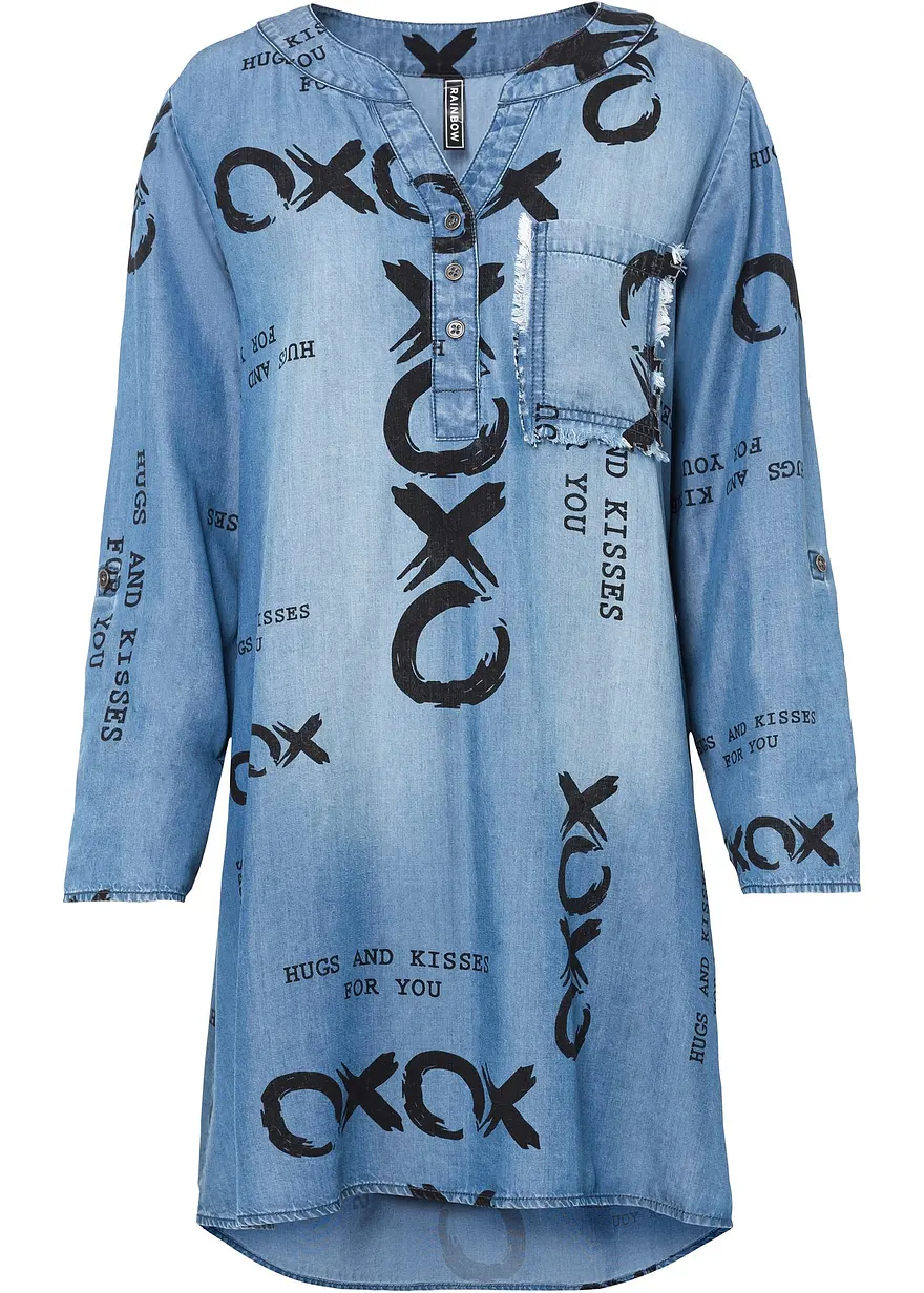 Kleid aus fließendem Lyocell