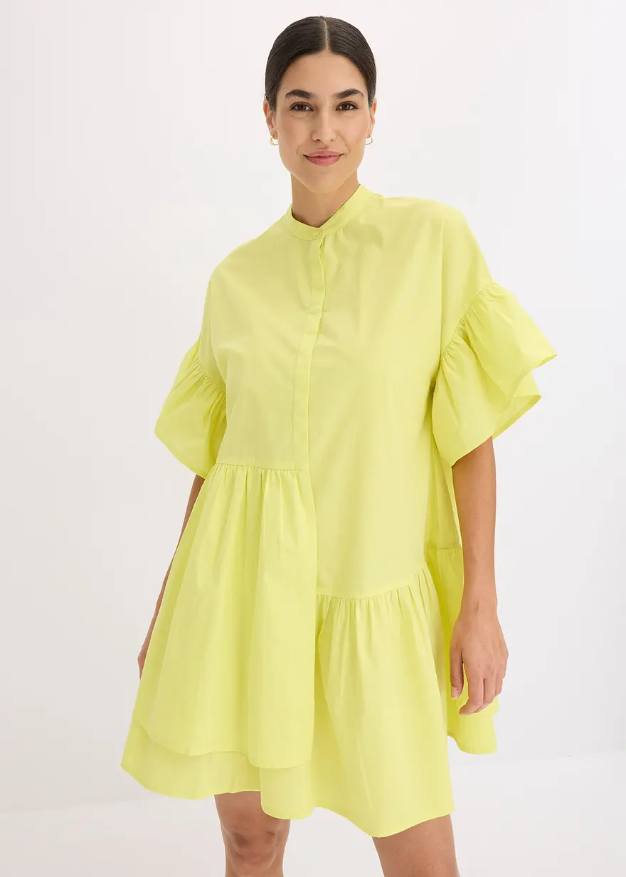 Tunika-Kleid aus reiner Bio-Baumwolle