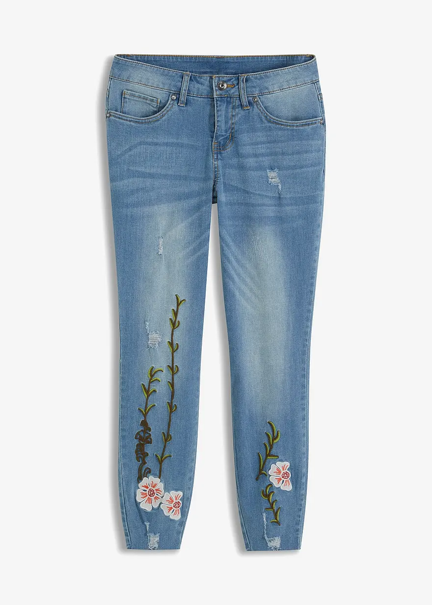 Skinny-Jeans Mid Waist, Stretch