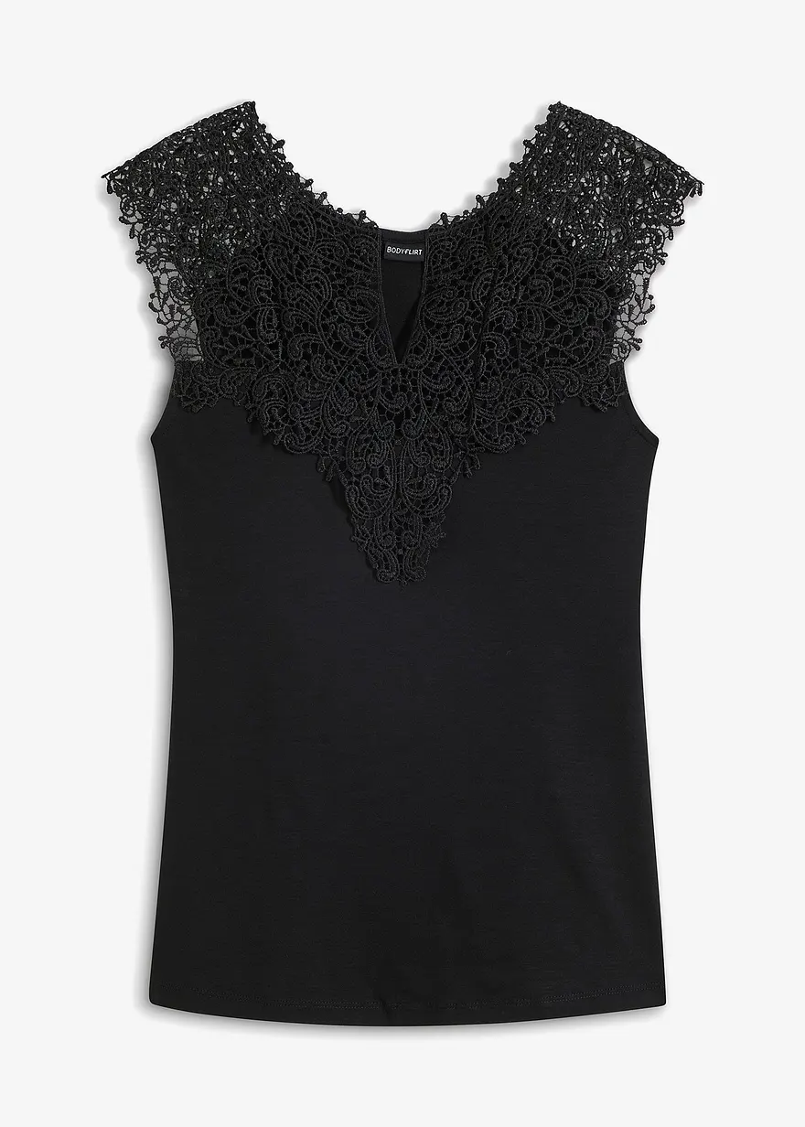 Shirt mit Spitze
