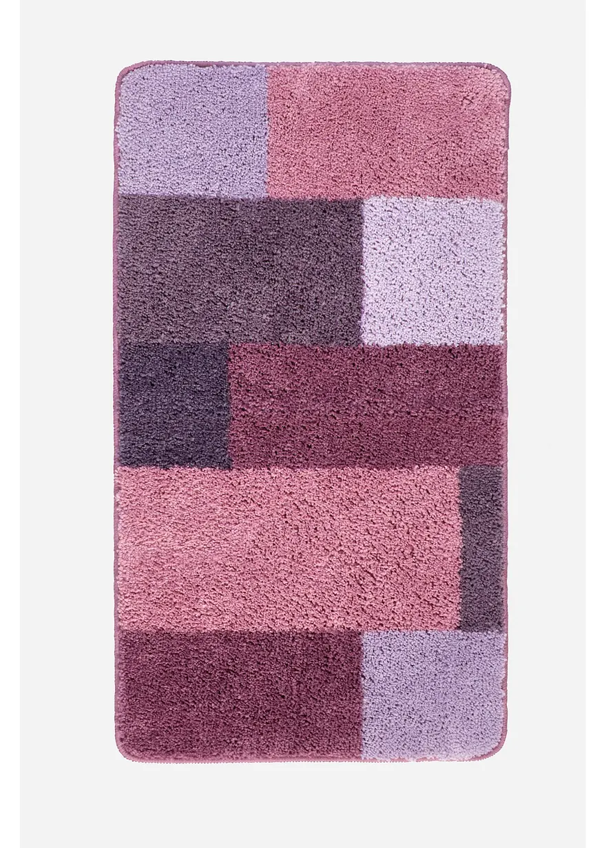 Getuftete Badematte mit Pastell- Farben