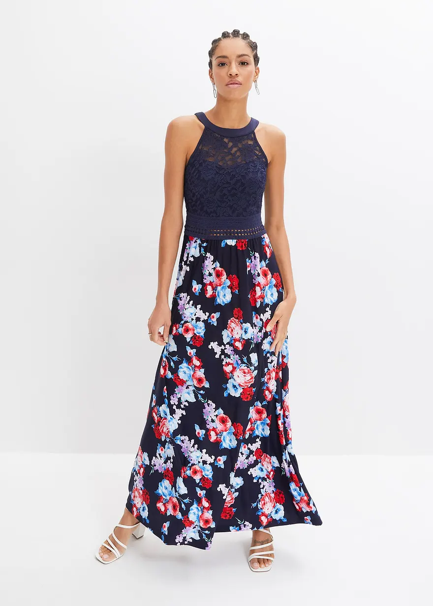 Maxikleid mit Blumenprint