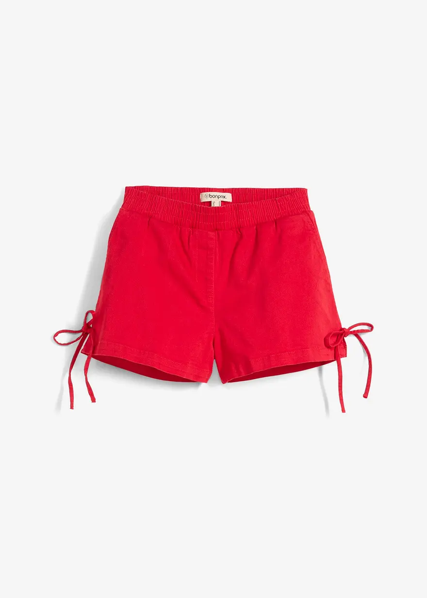Schlupf-Shorts aus elastischem Baumwoll-Mix