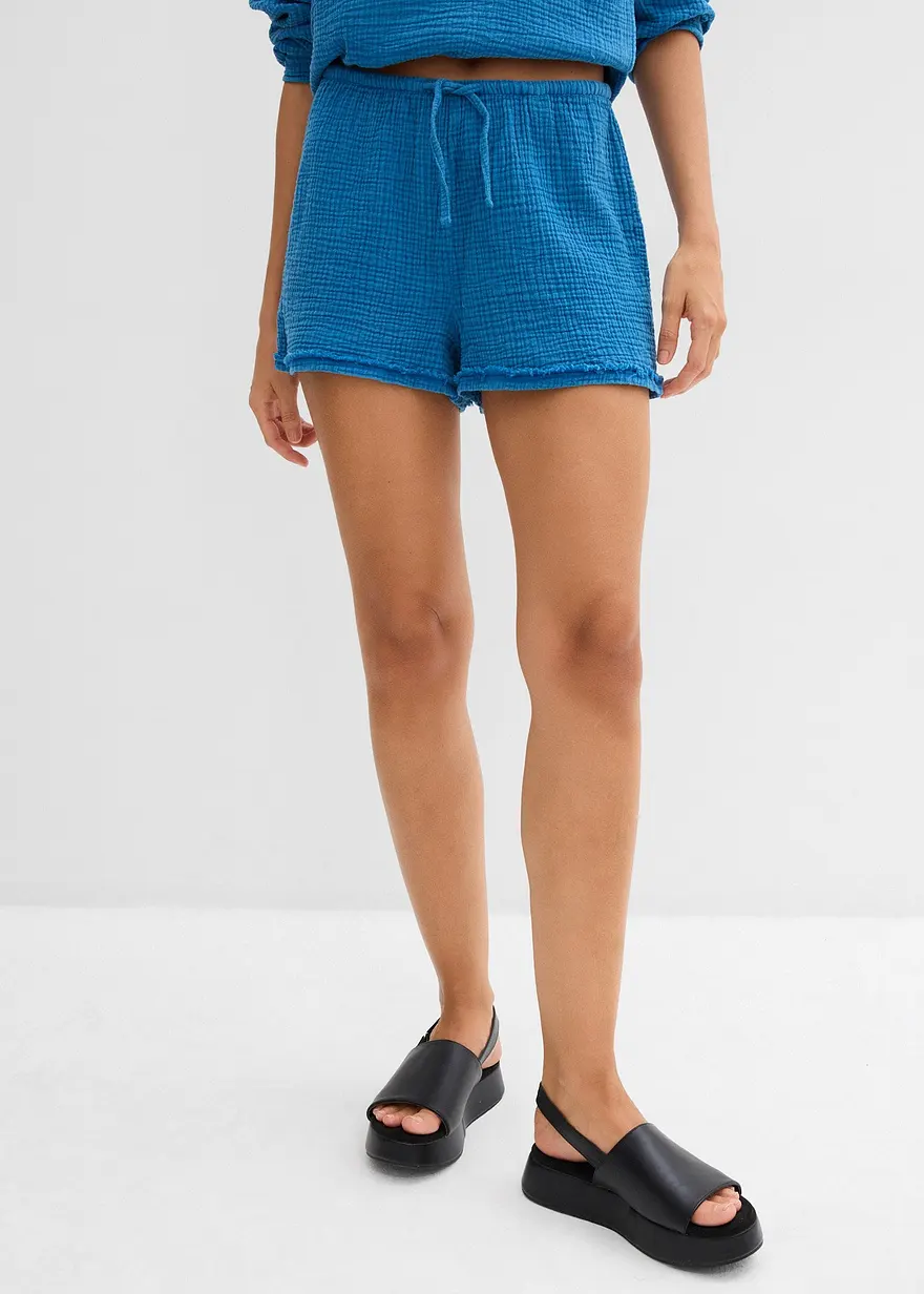 Shorts aus reiner Baumwolle