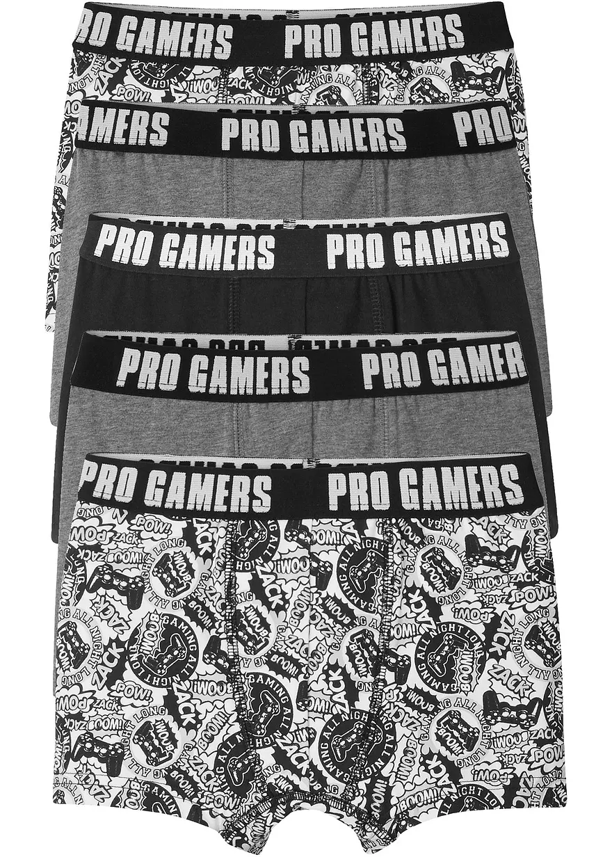 Boxershorts mit weicher Baumwolle (5er-Pack)