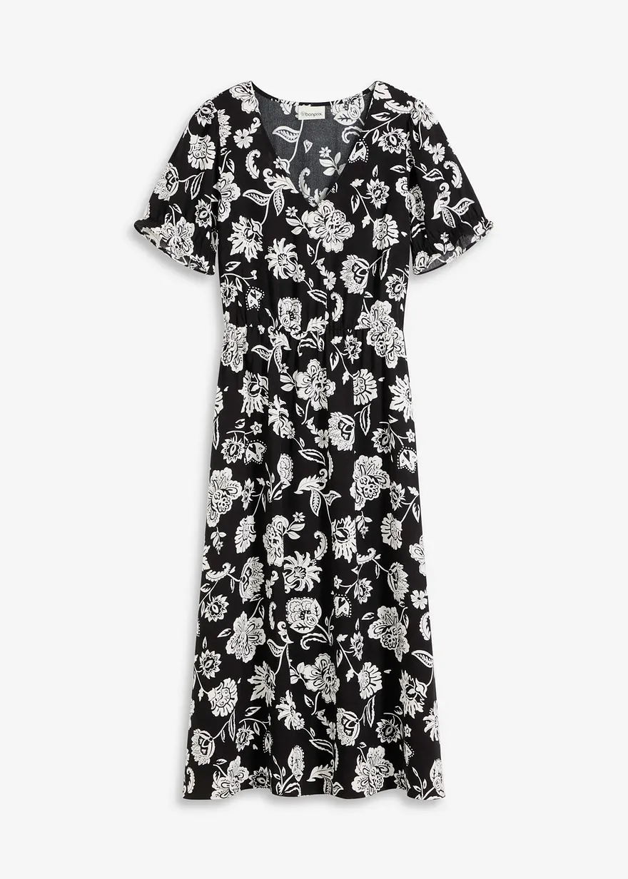 bedrucktes Midikleid