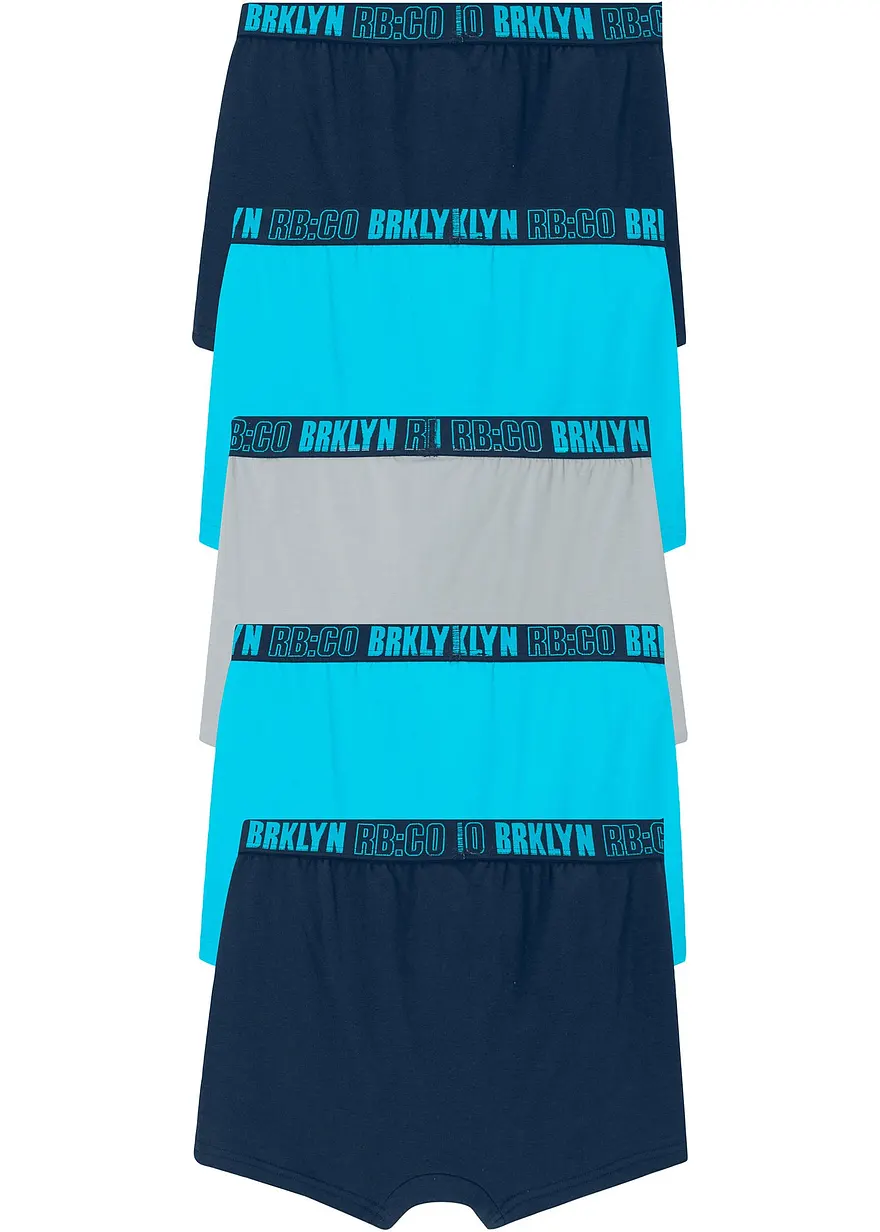 Boxershorts mit weicher Baumwolle (5er Pack)