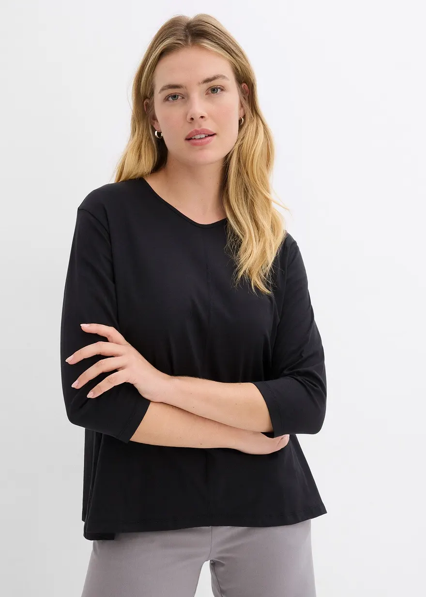 Boxy-Shirt aus biologischer Baumwolle
