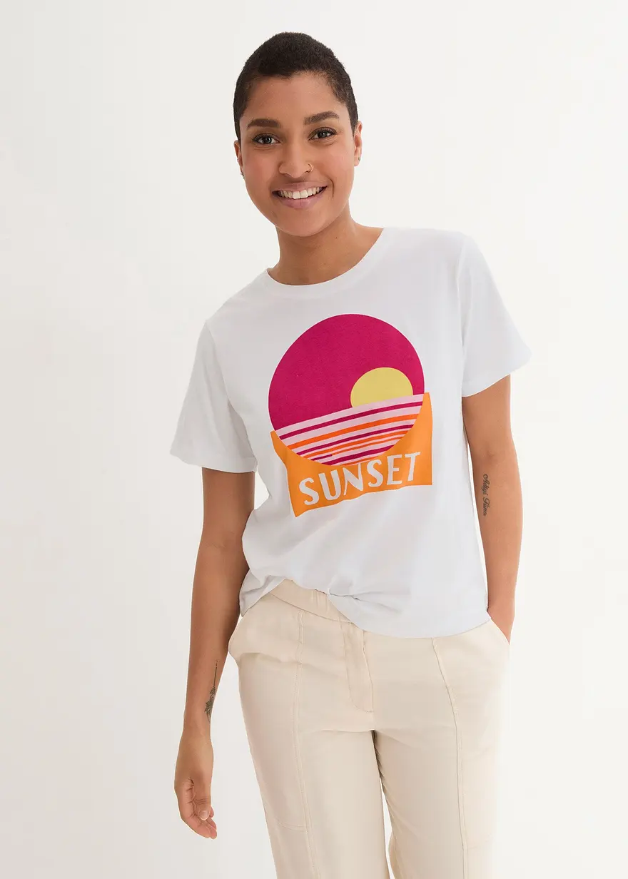 T-Shirt aus reiner Bio-Baumwolle