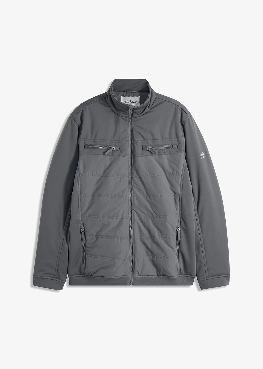 wattierte Softshelljacke