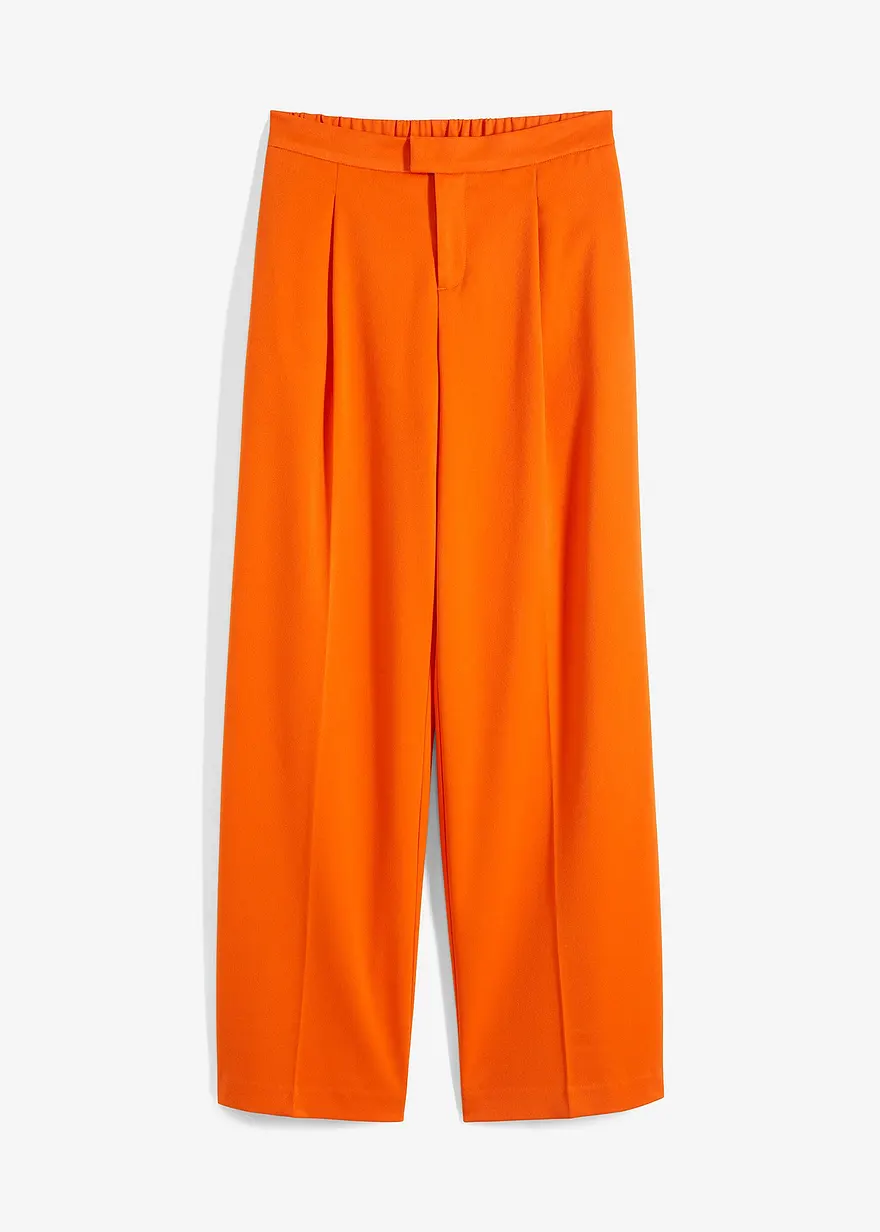 Weite Bundfaltenhose