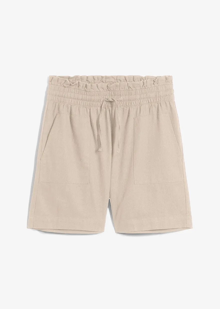Shorts mit Leinen