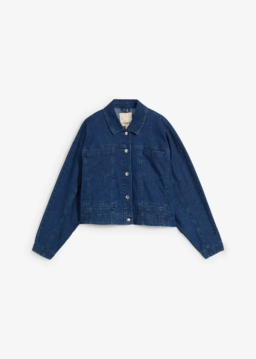 Jeansjacke, verkürzt