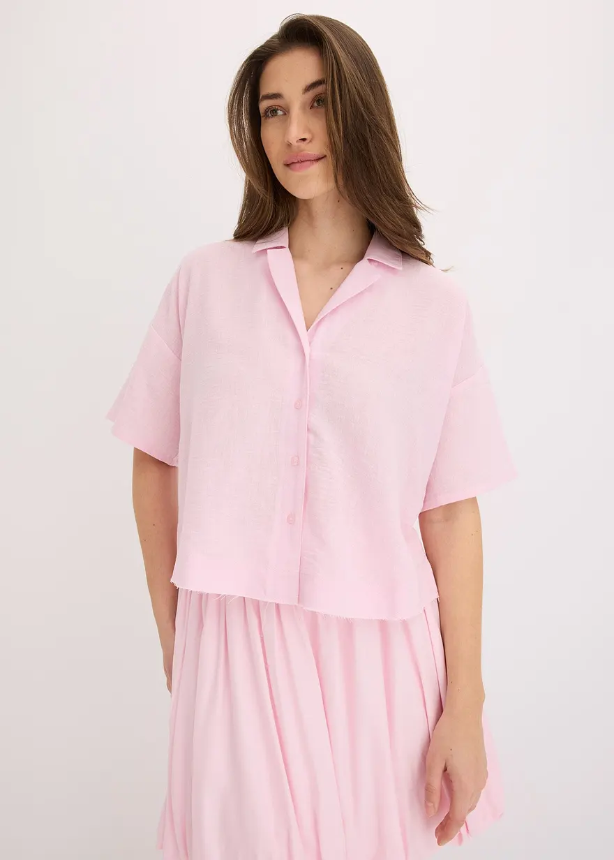 Oversize Hemdbluse