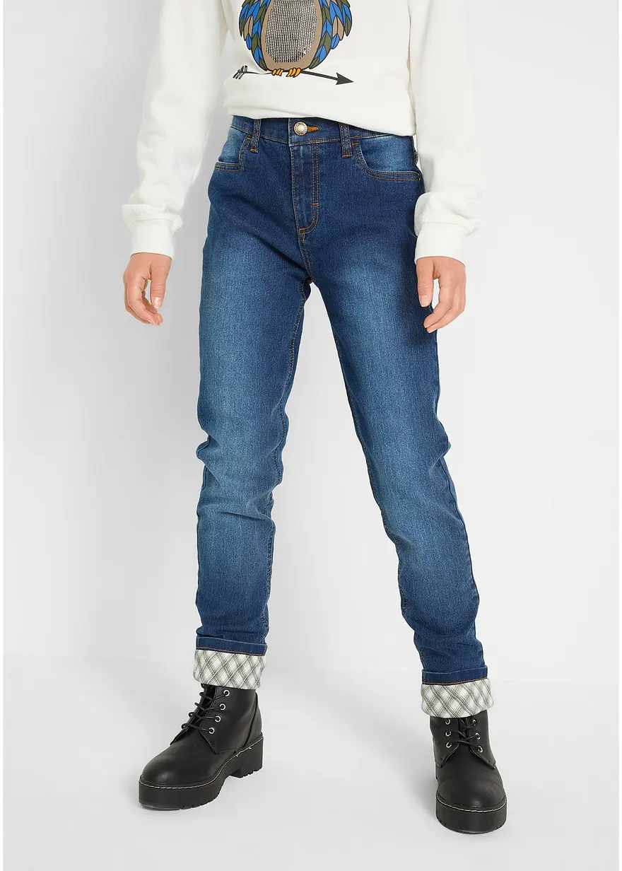 Thermojeans mit Flanellfutter