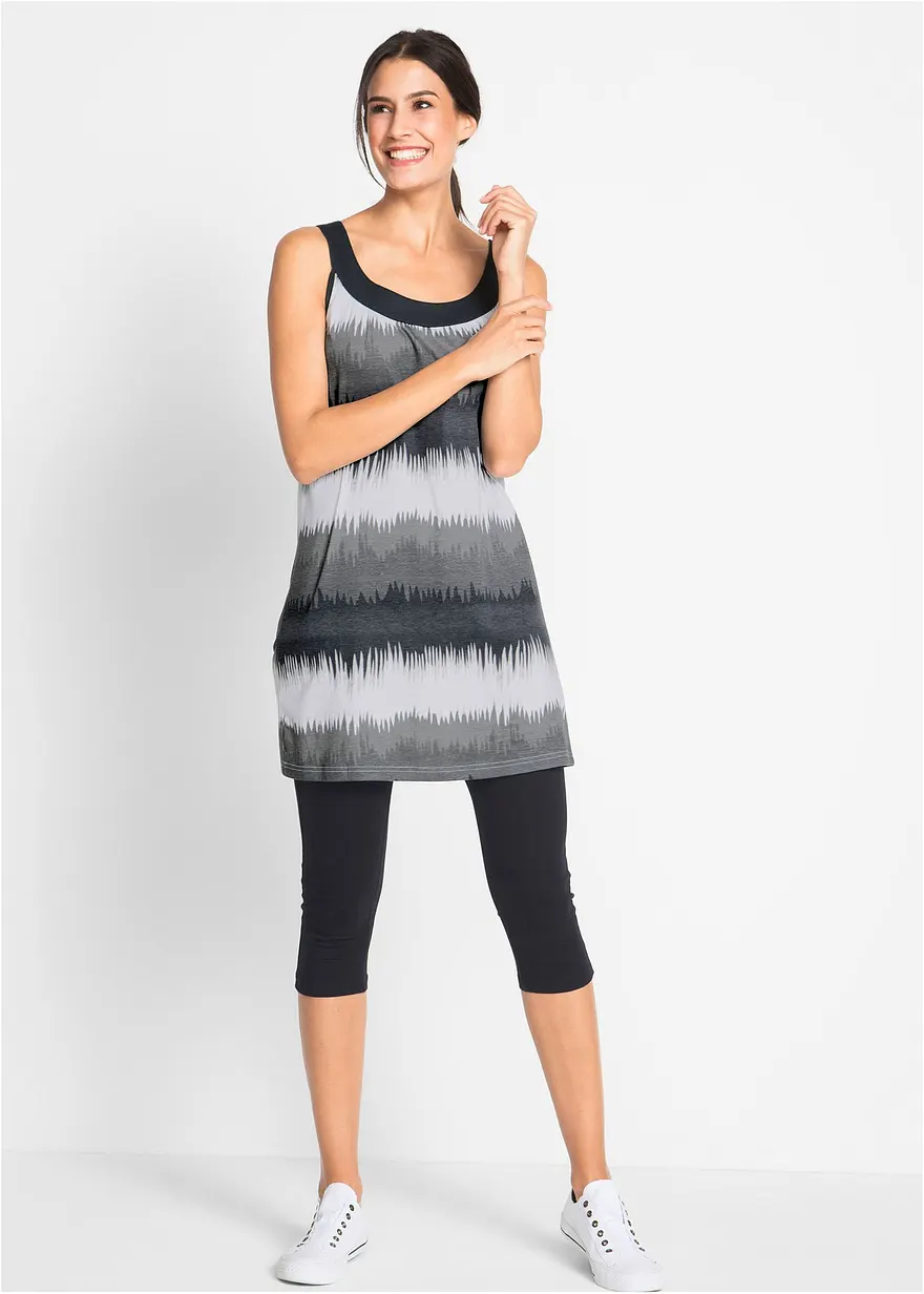 Kleid+Capri-Leggings (2-tlg. Set)