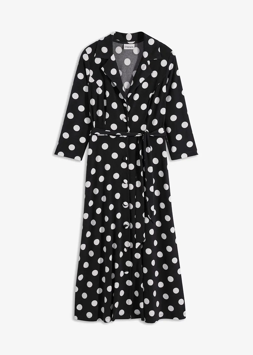 Hemdblusenkleid mit Bindeband (2-tlg. Set)