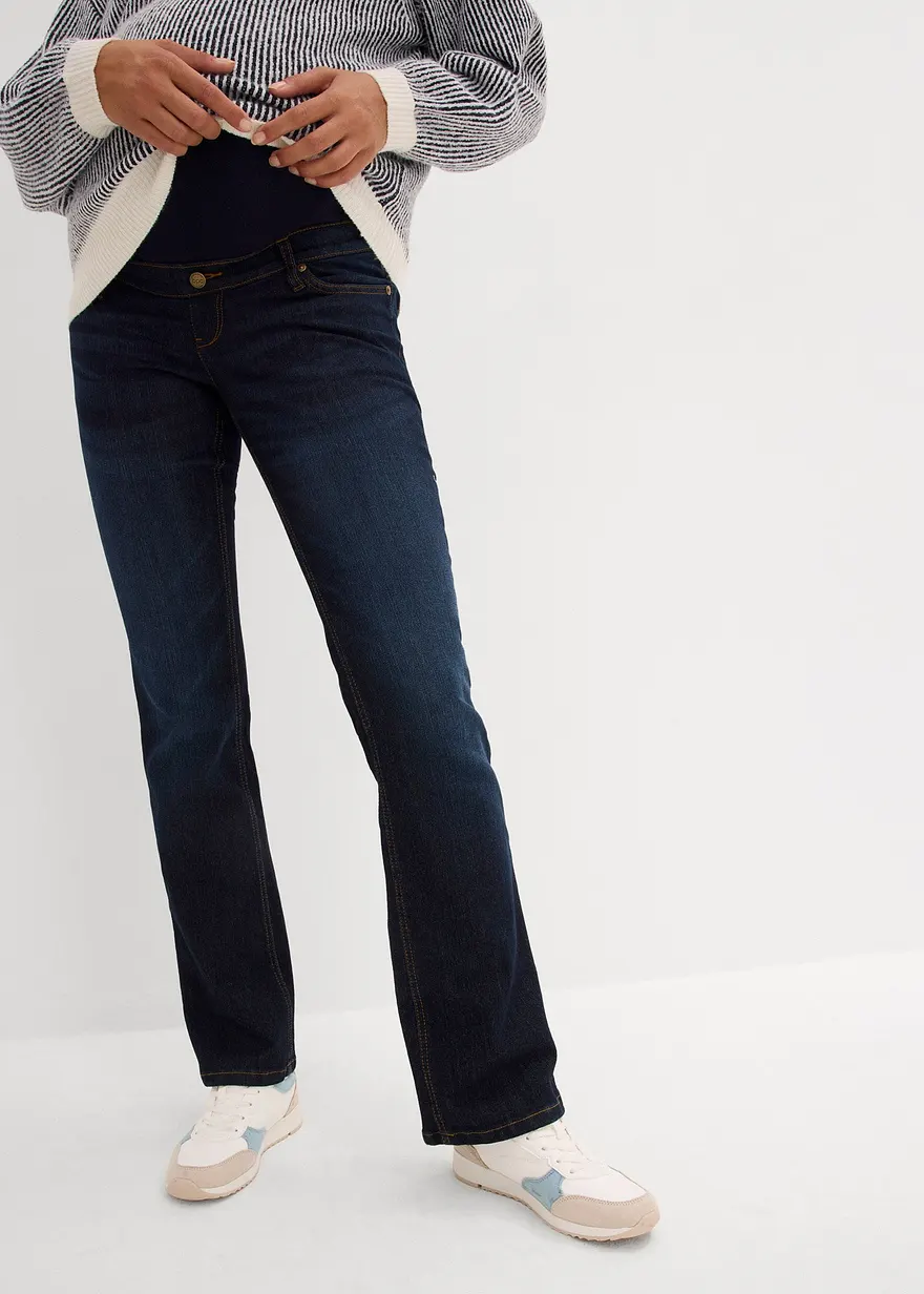 Umstands-Stretch-Jeans, Bootcut