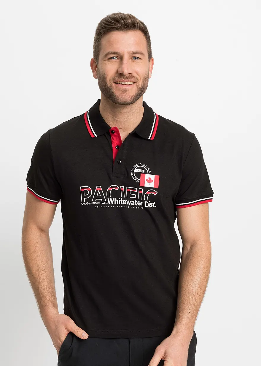 Poloshirt, Kurzarm aus reiner Bio-Baumwolle (2er Pack)