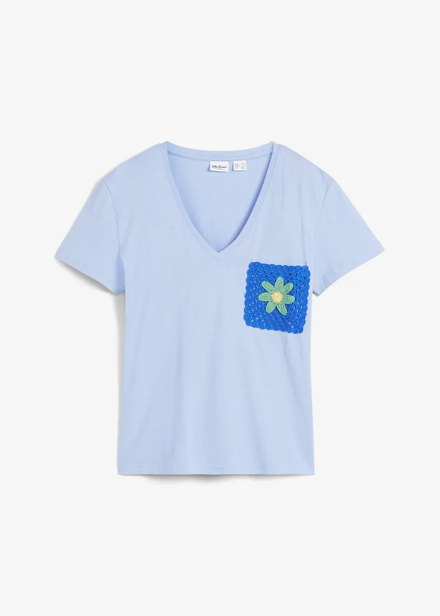 T-Shirt mit Stickerei