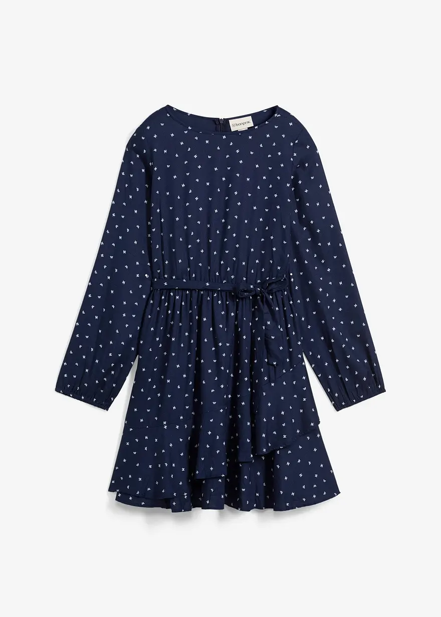 Kleid aus fließender Viskose