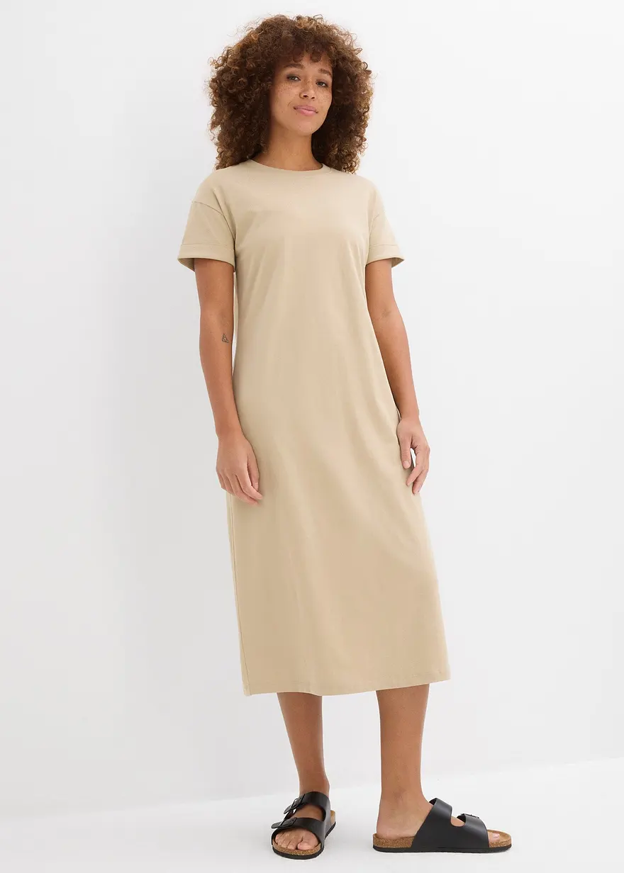 Jerseykleid aus reiner Bio-Baumwolle