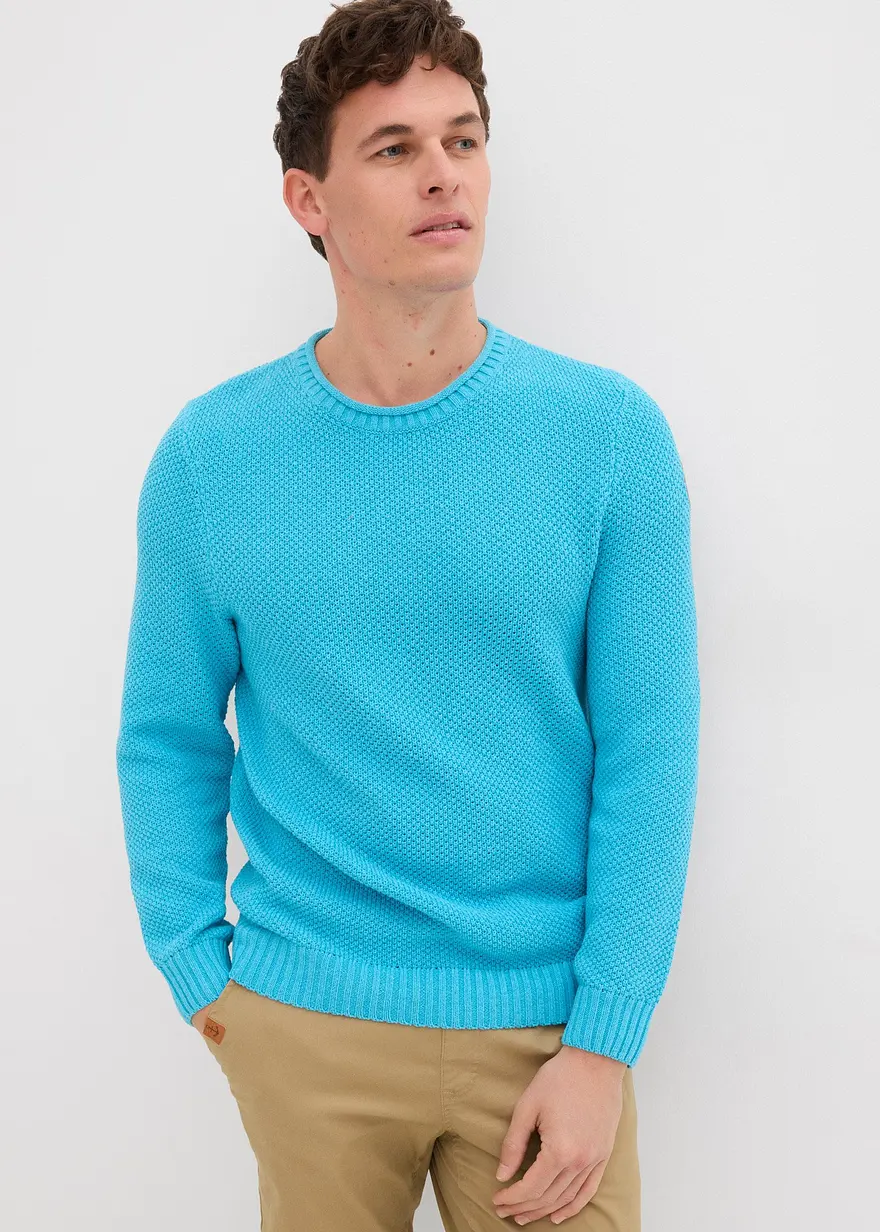 Pullover mit recycelter Baumwolle