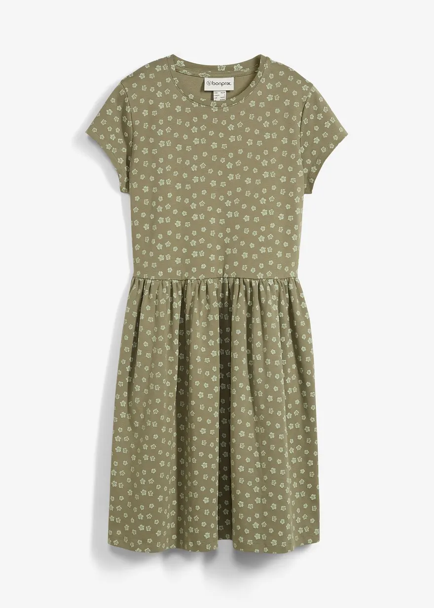 Shirtkleid aus reiner Baumwolle