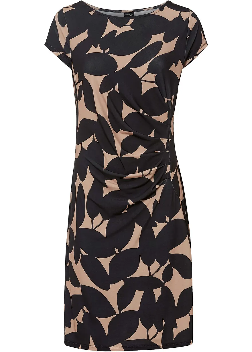 Jerseykleid aus recyceltem Polyester