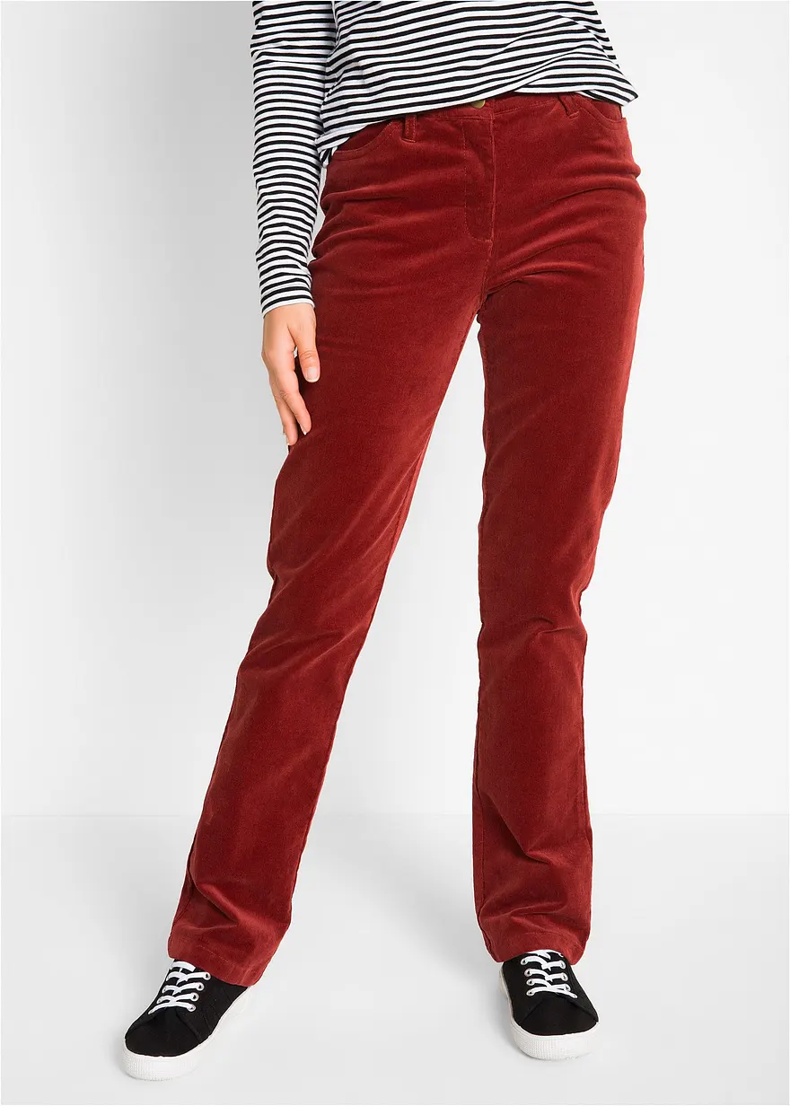 Stretch-Cordhose, Straight