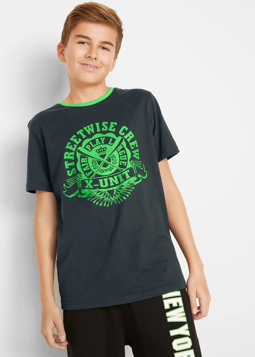 T-Shirt (2er Pack) aus reiner Baumwolle
