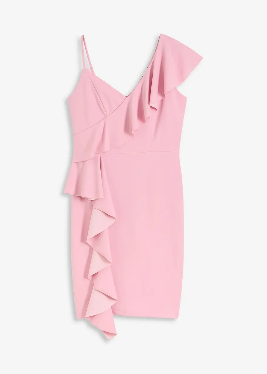 Bodycon-Kleid aus strukturiertem Crepe