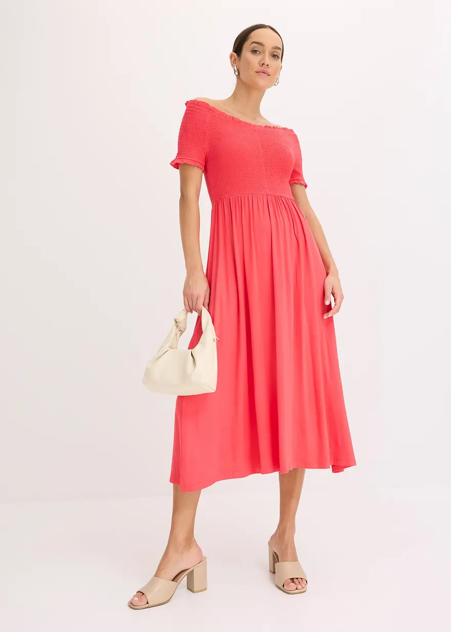 Midikleid mit Smok