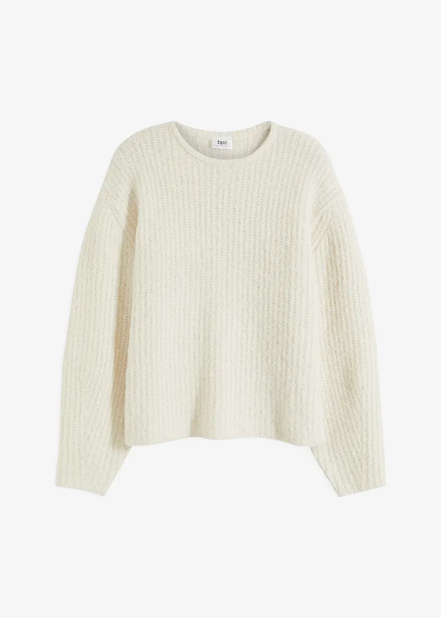 Pullover aus flauschigem Strick