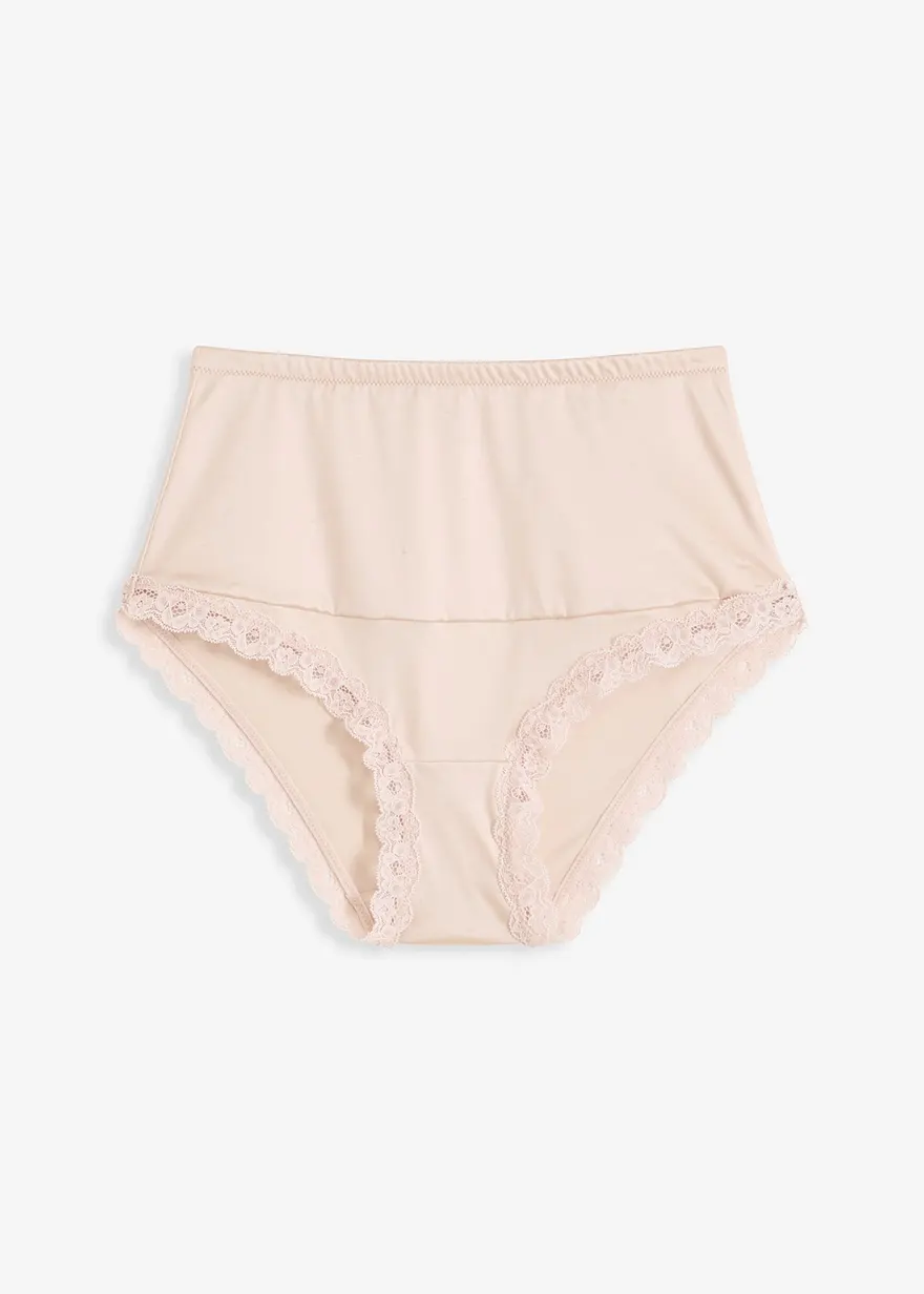 Highwaist Shape Panty mit Glanzeffekt und leichter Formkraft