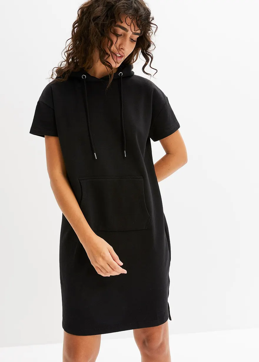 Sweatkleid mit Kapuze
