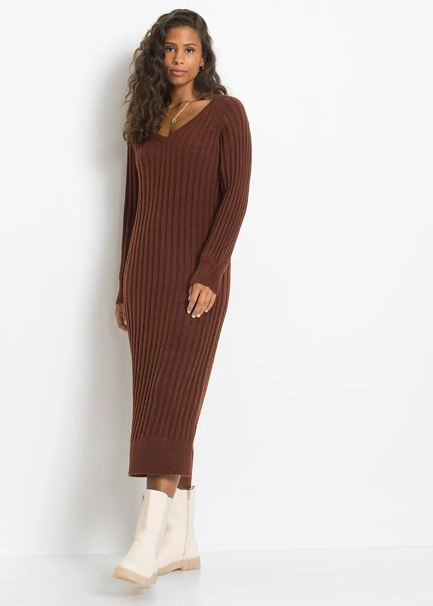 Midi-Strickkleid