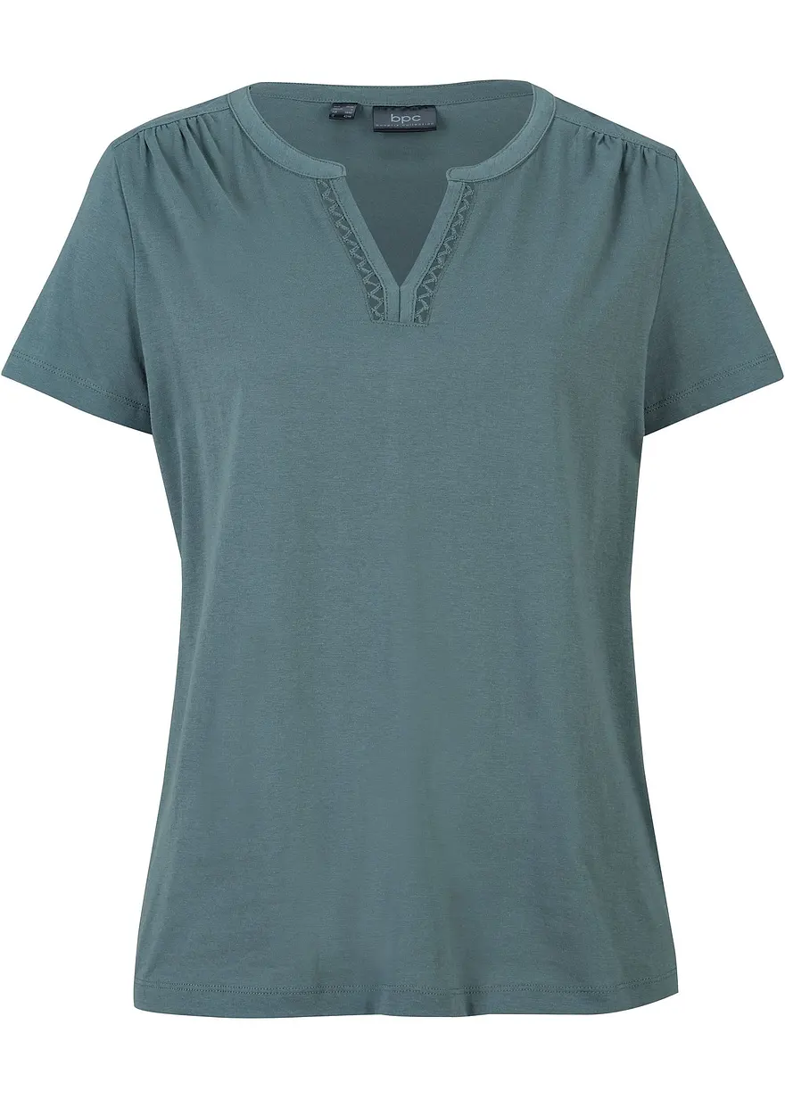 Shirt mit dekorativem Ausschnitt
