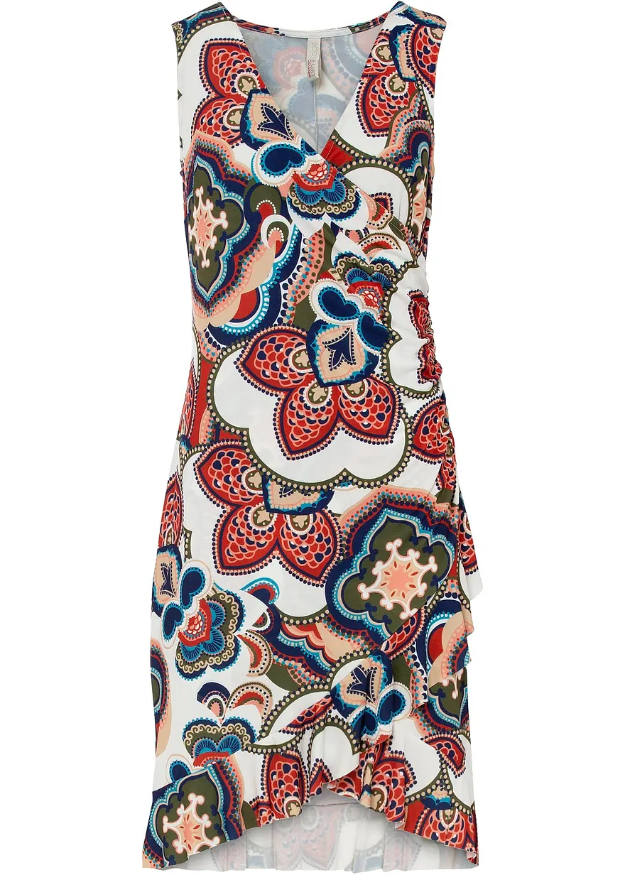 Minikleid mit Volants
