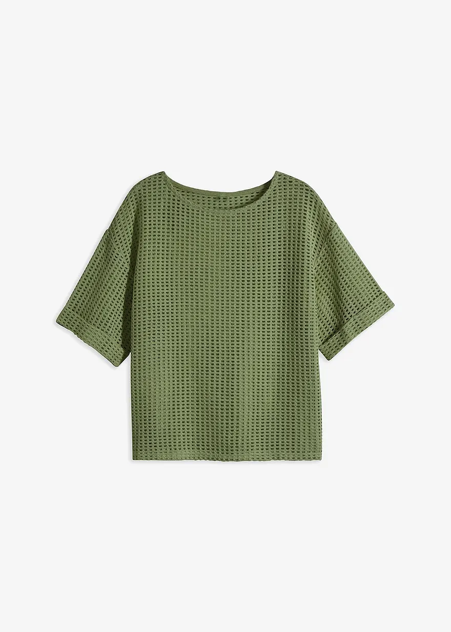 Oversize-Shirt mit Struktur