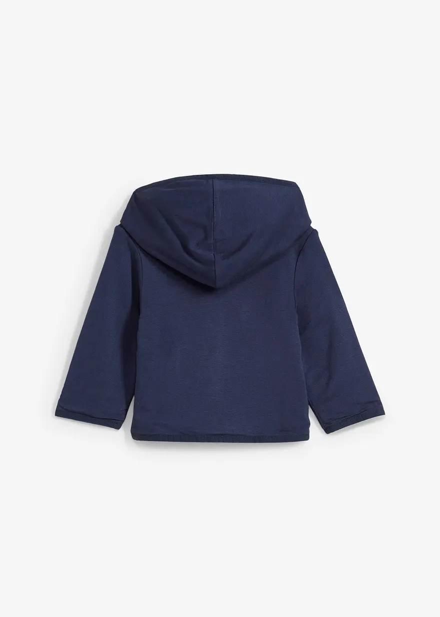 Wende-Sweatjacke aus weichem Viskose-Jersey