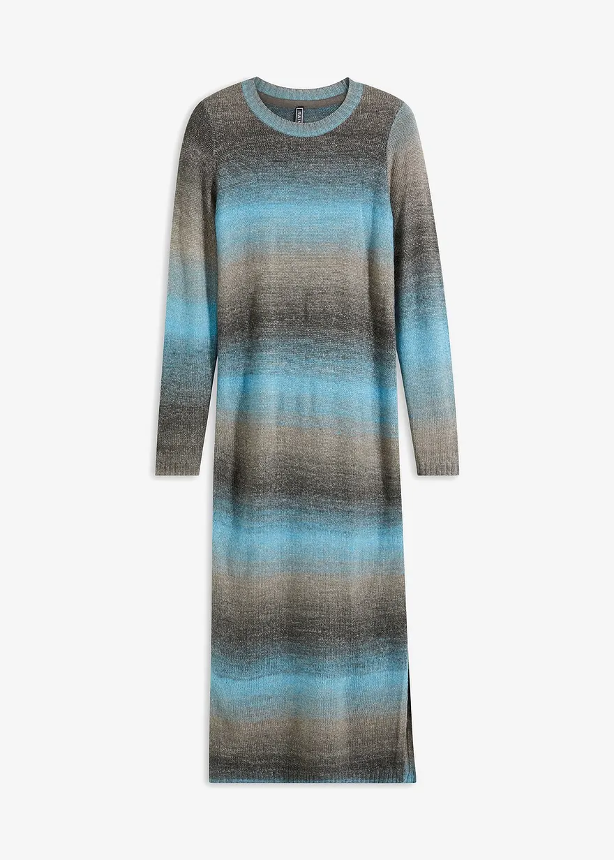 Strickkleid mit Farbverlauf