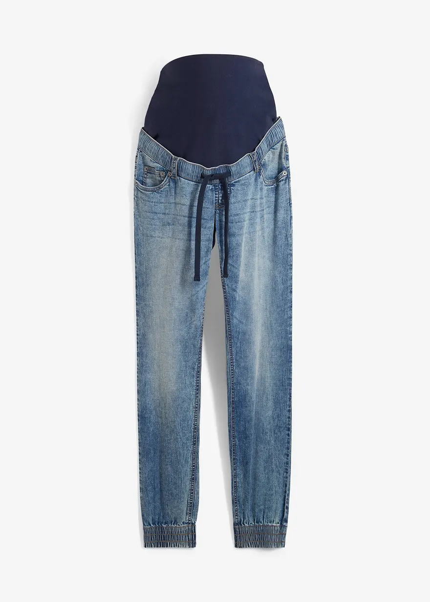 Umstands-Denimjogger aus Bio-Baumwolle