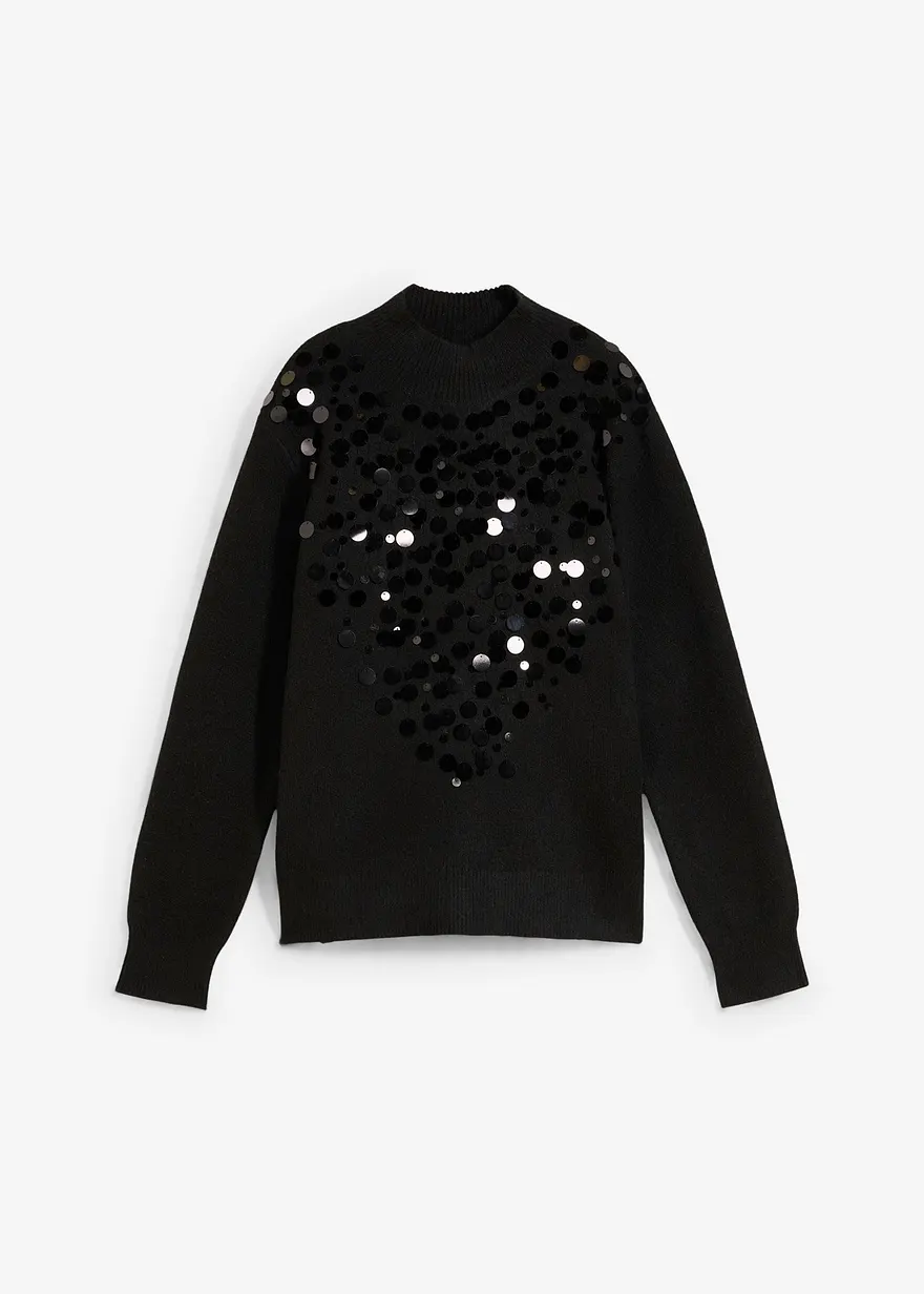 Pullover mit Pailetten