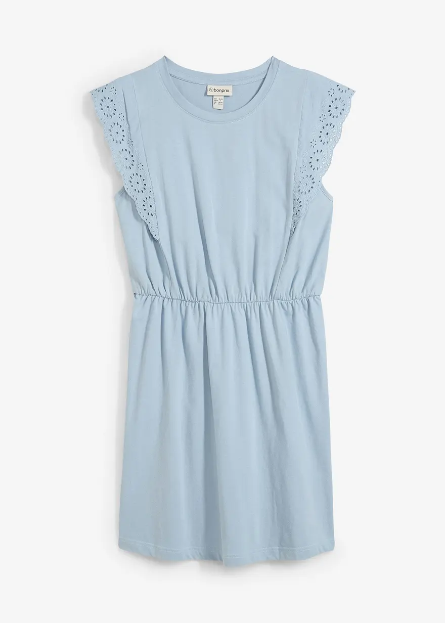 Jerseykleid aus reiner Baumwolle