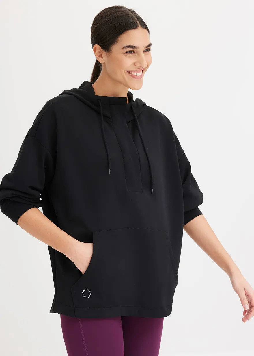 Oversized Funktions-Hoodie mit Modal, ultrasoft