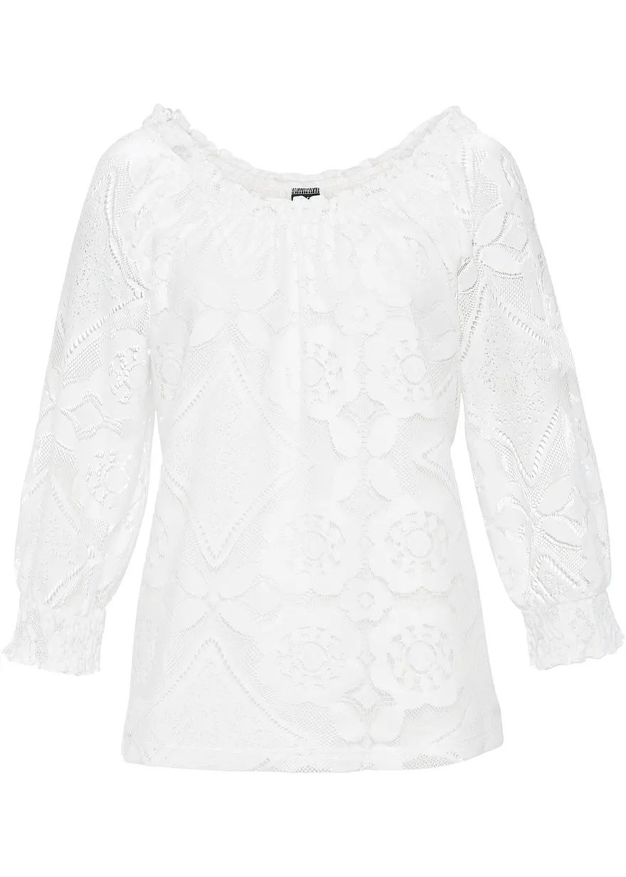 Shirt mit Spitze