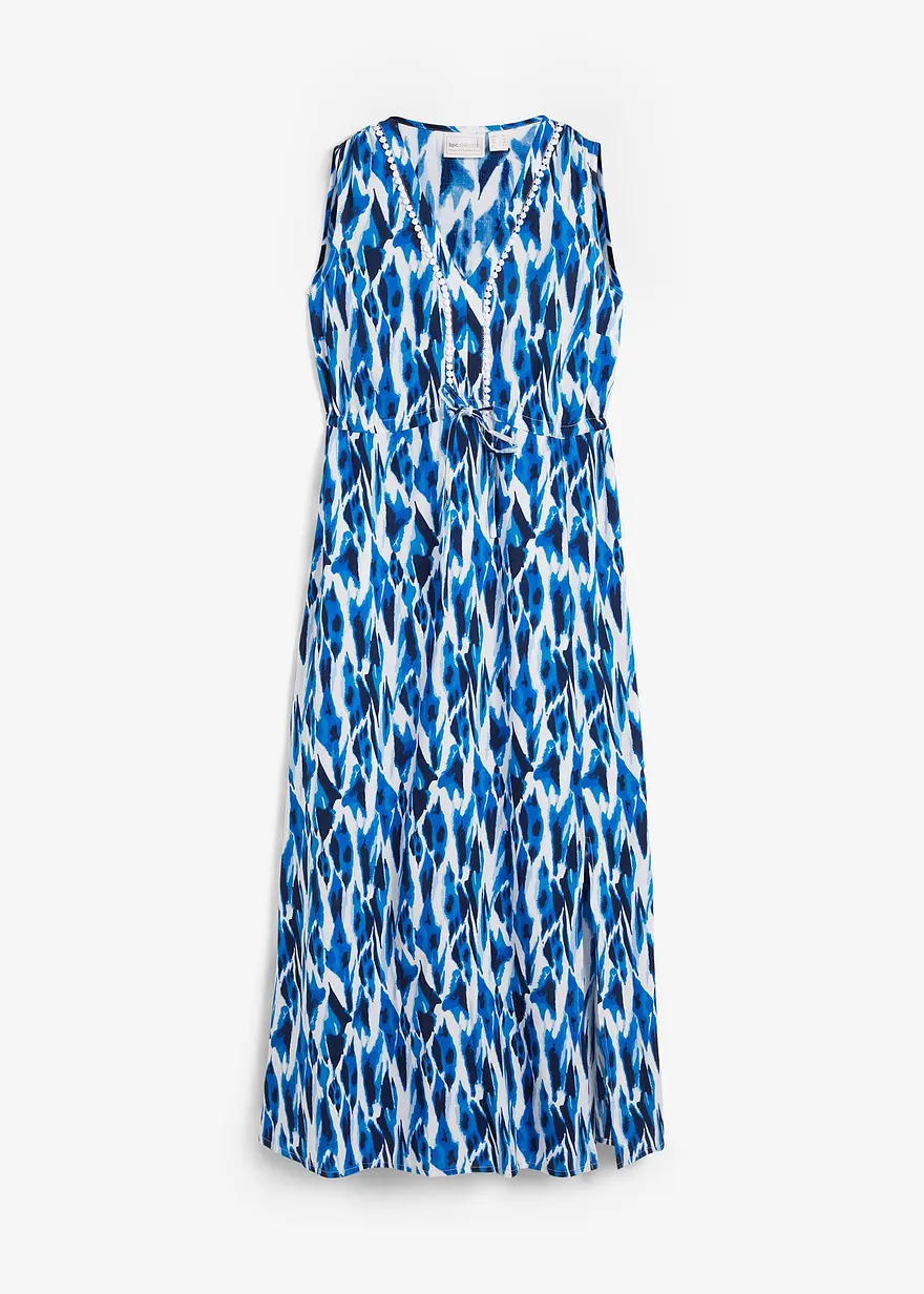 Maxikleid aus fließender Viskose