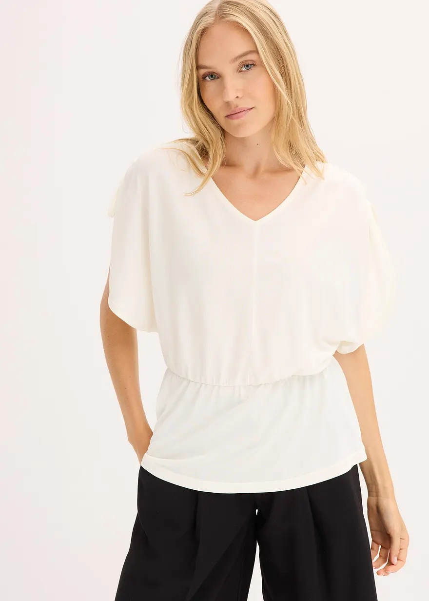 Shirt aus softem Modal-Mix
