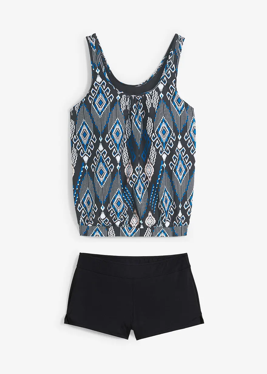 Oversize-Tankini (2-tlg.Set) mit Panty
